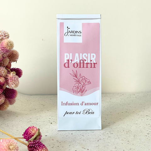 sachet de thé personnalisé