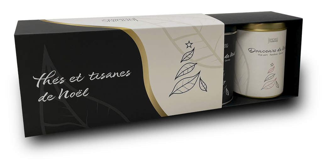 Coffret boites collection infusions & thés de Noël