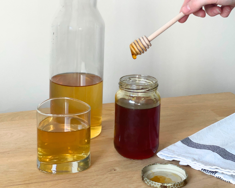 Thé glacé pêche miel