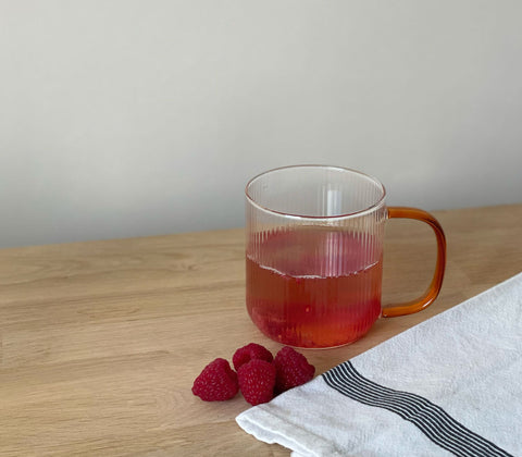Infusion glacée : Rooibos framboise - Les Jardins de l'Hermitage