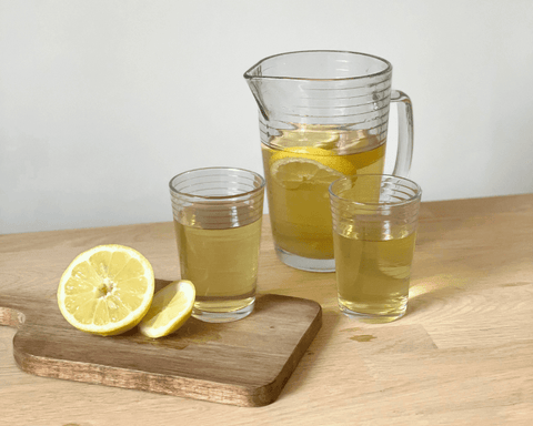 Thé glacé menthe et citron - Les Jardins de l'Hermitage