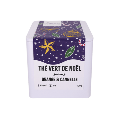 Thé de Noël : Thé vert orange cannelle