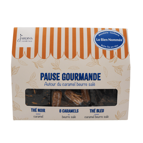 Assortiment de thés autour du caramel beurre salé