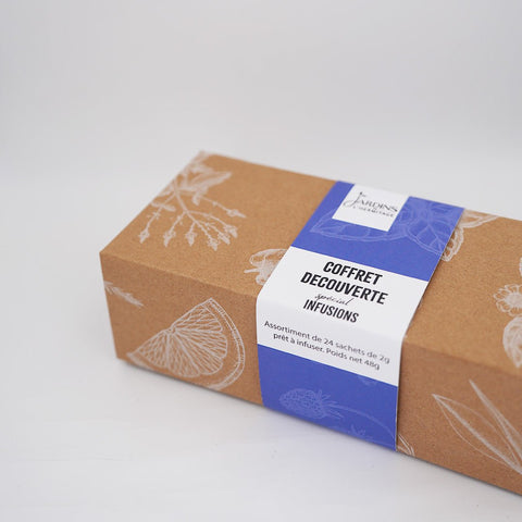 Coffret découverte spécial infusions - Les Jardins de l'Hermitage