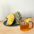 Infusion glacée ananas & noix de coco - Les Jardins de l'Hermitage
