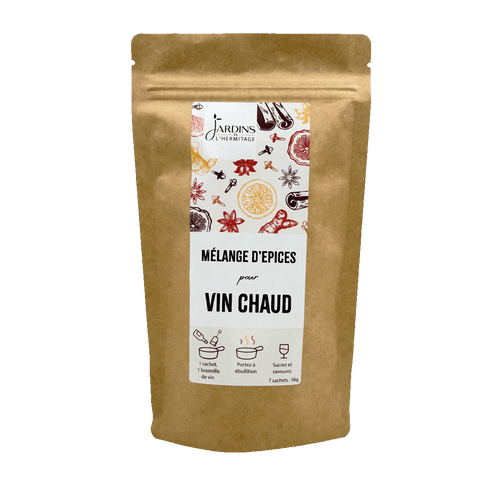 Mélange d'épices pour vin chaud - sachets pré-dosés - Les Jardins de l'Hermitage