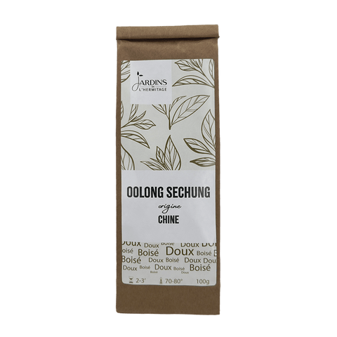 Thé Oolong Sechung - Thé bleu Les Jardins de l'Hermitage