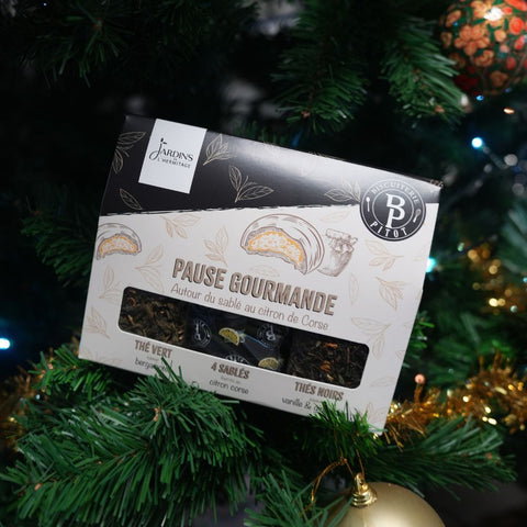 Trio de thés et sablés Pitot