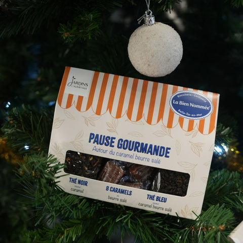 Trio de thés autour du caramel beurre salé