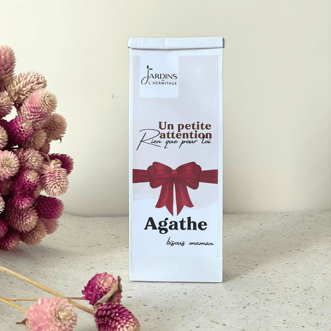 Sachet de thé personnalisé - Les Jardins de l'Hermitage