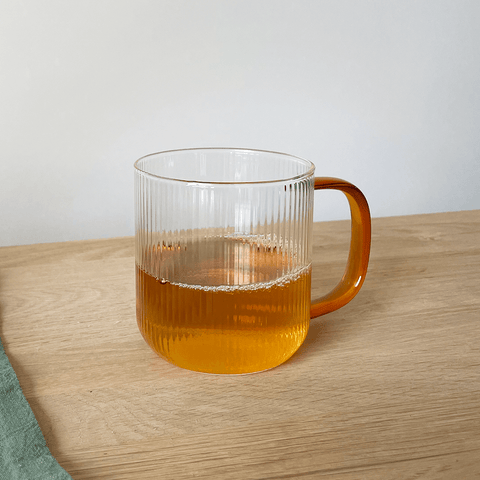 Thé glacé cerise - Les Jardins de l'Hermitage