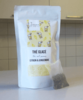 Thé glacé citron & gingembre - 8 sachets pré-dosés - Les Jardins de l'Hermitage