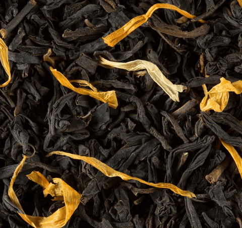 Thé noir caramel - Thé gourmand Les Jardins de l'Hermitage