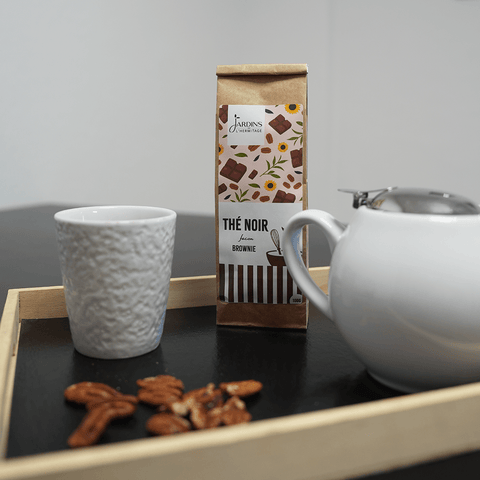 Thé noir façon Brownie - Les Jardins de l'Hermitage
