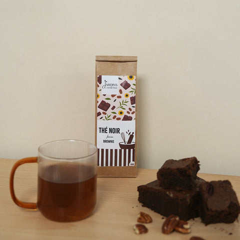 Thé noir façon Brownie - Les Jardins de l'Hermitage
