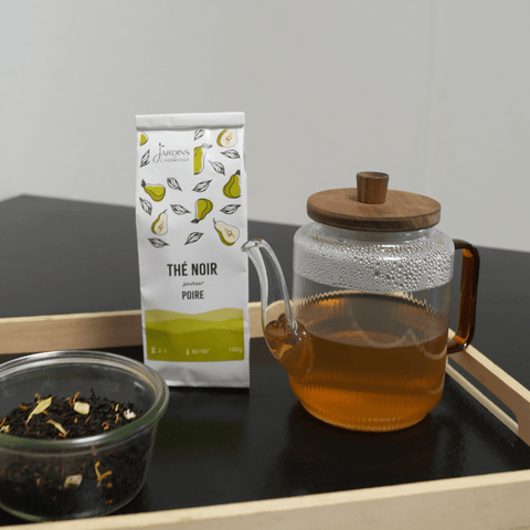 Thé noir Poire - Les Jardins de l'Hermitage