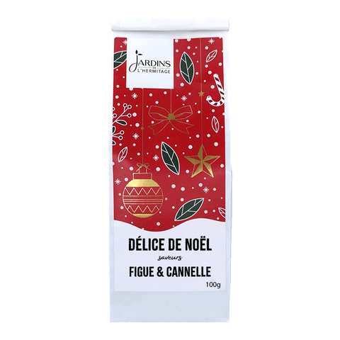 Thé oolong Délice de Noël : Figue et cannelle - Les Jardins de l'Hermitage