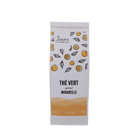 Thé vert mirabelle - Les Jardins de l'Hermitage