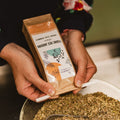 Tisane des jardins - Infusion apaisante verveine, tilleul et citronnelle - Tisanes Les Jardins de l'Hermitage