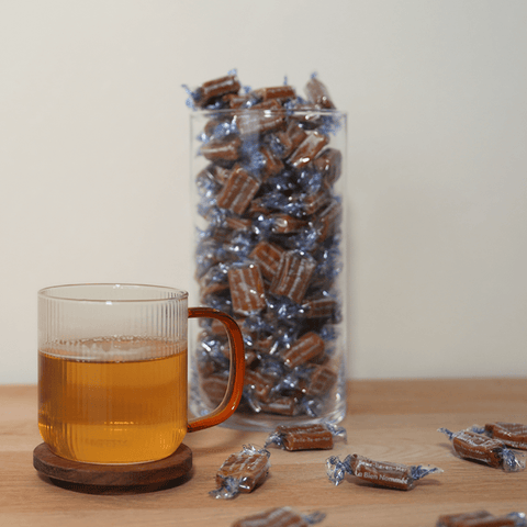 Trio de thés autour du caramel beurre salé - Les Jardins de l'Hermitage