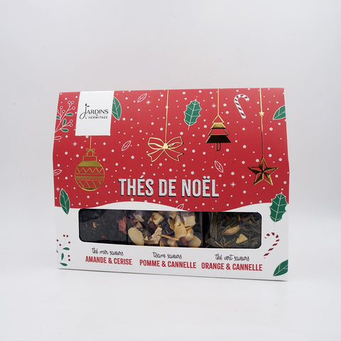 Trio découverte de thés de Noël - Les Jardins de l'Hermitage