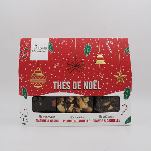 Trio découverte de thés de Noël - Les Jardins de l'Hermitage