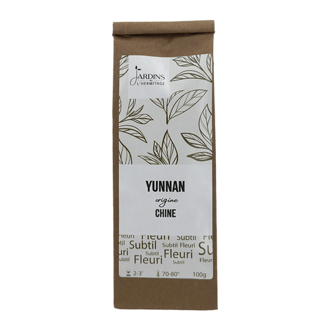 Thé vert Yunnan - Thé nature Les Jardins de l'Hermitage