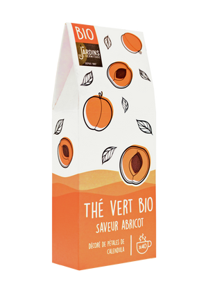 Thé vert abricot bio